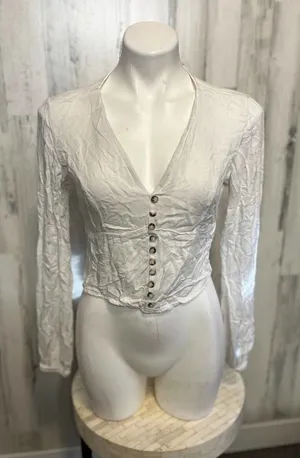 Stradivarius White blouse  thumbnail 1