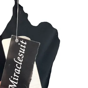 Miraclesuit Luxe Tankini Underwire Top Swim Gold Black Size US‎ 16 thumbnail 12