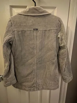 Vintage Blue Asphalt Corduroy Jacket Gray thumbnail 8