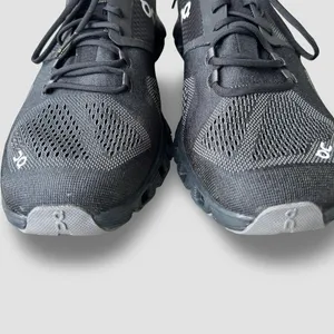 On Cloud X Women’s 11 Black Asphalt Training Running Shoes Sneakers Athletic thumbnail 6