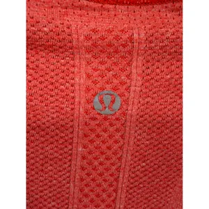 Lululemon Womens Swiftly Tech Long Sleeve‎ Red Gray Colorblock 4 thumbnail 4