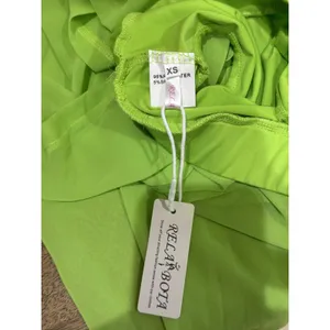 NWT | Size XS | Vibrant Neon Lime Green thumbnail 7