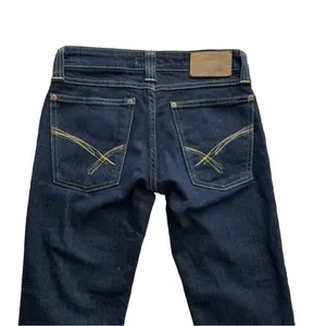 Devinbirds by Nudie Dark Wash Low Rise Birds Bootcut Dry Denim Jeans Size 27 thumbnail 9