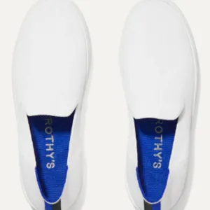ROTHYS The Original Slip On Sneaker in Bright White‎ Size 6.5 thumbnail 14