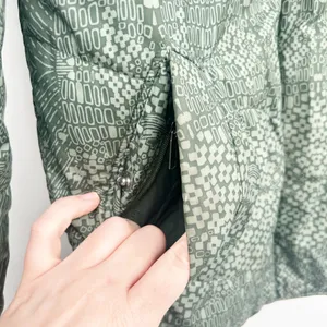 Patagonia Womens Geoharmony Outdoor Insulated Quilted Puffer Jacket Size S Green thumbnail 7