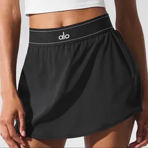 Alo Yoga Match Point Tennis Skirt Black S thumbnail 1