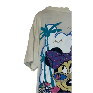 Walt Disney Women's Top Vintage Minnie Mouse‎ Print Boxy Fit Short Sleeve Small thumbnail 10