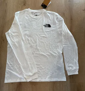 White Northface Throwback Tee thumbnail 1