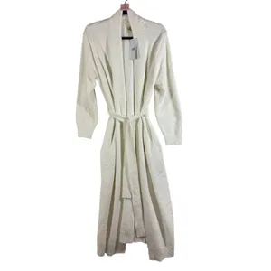 UGG Lenny II Cozy Sweater Knit Robe Cream 1153772 M Medium NWT thumbnail 4