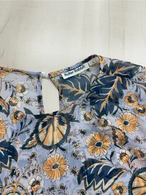 ROBERTA ROLLER RABBIT x Tuckernuck Cora floral blouse s work career thumbnail 5
