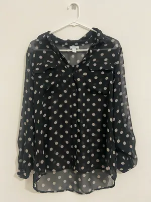 Button-Up Old Navy Polka Dot thumbnail 2