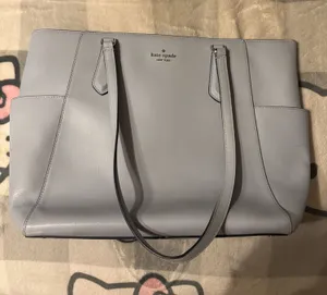 Kate Spade Powder Blue Medium Top Zip Tote thumbnail 1