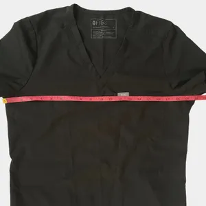 Figs Catalina One Pocket Scrub Top Black Small FREEx Medical Healthcare EUC thumbnail 5
