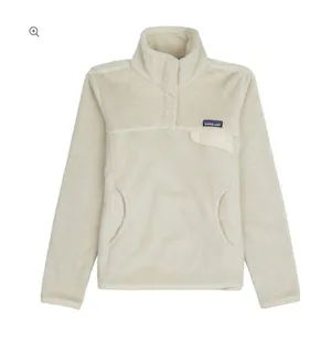Patagonia Snap T Fleece Pullover Cream size small thumbnail 3