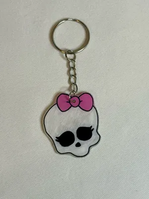 Handmade Monster High Keychain  thumbnail 2