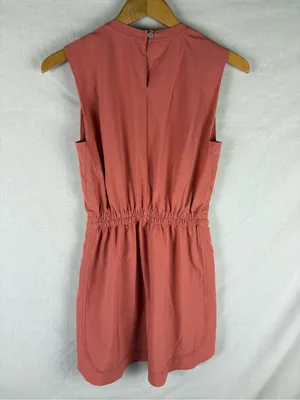 CALIA by Carrie Underwood Women's Dolphin Hem Extended Shoulder Dress Rose XS thumbnail 4