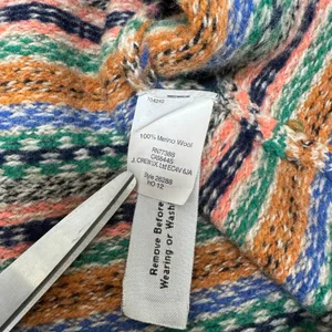 Madewell Wallace Women's‎ Fair Isle Merino Wool Mini Skirt Medium Knit Sweater thumbnail 6