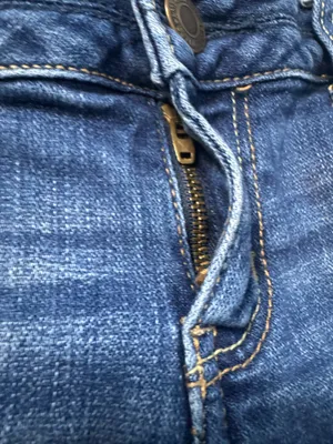 American Eagle Outfitters Indigo Rolled Hem Denim Shorts thumbnail 6