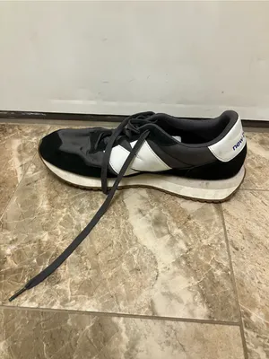 New Balance Black, White & Gray Retro Low-Top 237 Sneakers thumbnail 5