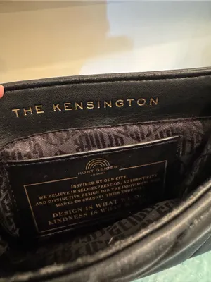 Kurt Geiger Mini Kensington Black Leather Crossbody Bag thumbnail 15