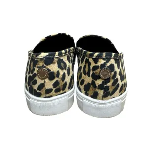 Steve Madden Safary Leopard Print Slip On Sneakers Animal Print Shoes Size 6.5 thumbnail 4