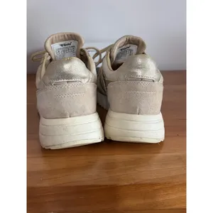 Gola‎ Chicago Glimmer Gold Sun Metallic Suede Sneakers CLB428 Womens 6 thumbnail 5