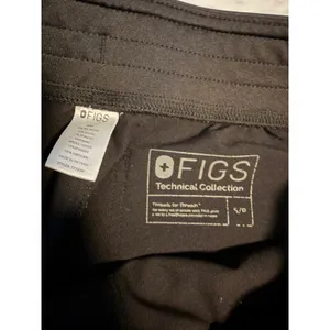 FIGS Technical Collection Black Scrub Pants Style T21003P Unisex Size‎ S/P thumbnail 3