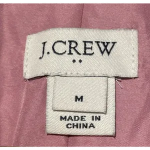 J.Crew Faux Fur Vest Women's Small Pink Full Zip Mock Neck Plush Fleece thumbnail 5