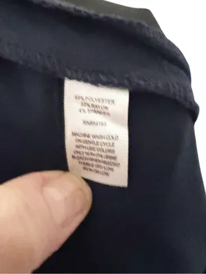 Marc New York Blue Wide Leg Crop Pants Size M thumbnail 6