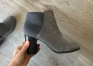 VIONIC PERK WHITNEY CHARCOAL ANKLE BOOTS. SIZE 7 thumbnail 9
