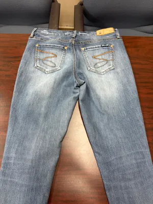 7 For All Mankind Girlfriend Denim Jeans Size 2 thumbnail 4