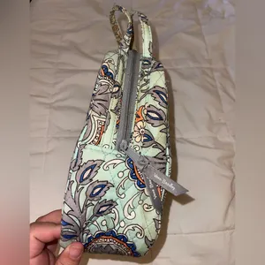 Vera Bradley Paisley Mint and Blue Food Bag thumbnail 5