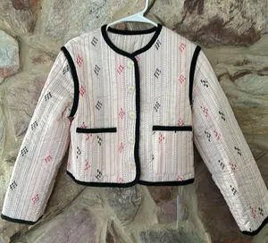 Commense Boheme Contrast Piping Short Jacket size xs thumbnail 3