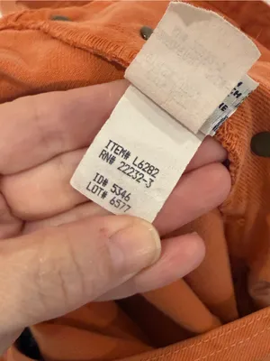 For Joseph XS Orange Overall Maxi Dress Pinafore Jumper Vintage Style Made USA thumbnail 10