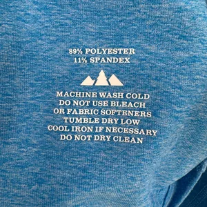 Rei Co Op shirt women's M pullover 1/4 zip performance active lightweight blue thumbnail 6