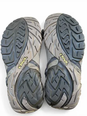Teva Grey Sandals with Pastel Striped‎ Straps thumbnail 4