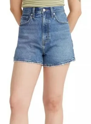 Levi's Women's Premium High Loose Shorts Jorts Size 26/2 thumbnail 1