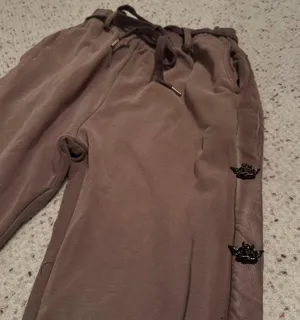 Boys Lie ARIEL X Wish AwayMocha Snap Joggers in Brown Tie Dye thumbnail 2