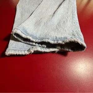 Abercrombie Jeans 90s women’s 26 Ultra High Rise Straight Leg Light Wash Y2K Mom thumbnail 9