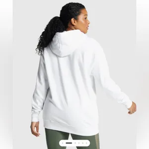 Gymshark Training Oversized Hoodie - White size M thumbnail 2