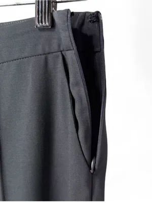 LULUS Women’s Aisha Charcoal Grey Trouser High Waist Dress Pants Trousers Size S thumbnail 8