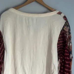 Free People Vintage Combo Light Magic Henley Blouse thumbnail 10