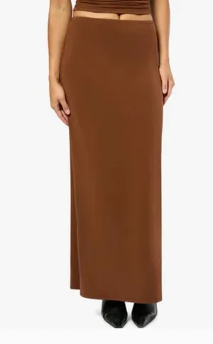 NWT We Wore What pull on midi skirt size M thumbnail 1