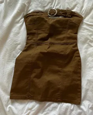 Strapless Mini Dress Pretty Little Thing thumbnail 1