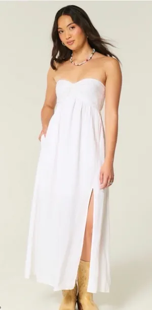 Hollister white dress  thumbnail 1