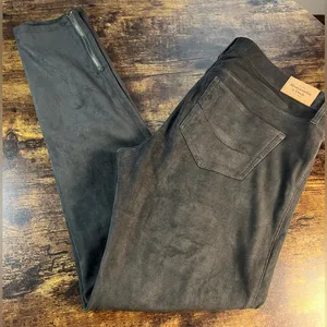 Abercrombie & Fitch | women’s faux suede skinny pants. Size: 10 thumbnail 1