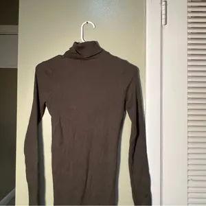 Rocorose Women's Turtleneck Midi Sweater Dress Ribbed Dark Hunter Green‎ Bodycon thumbnail 6