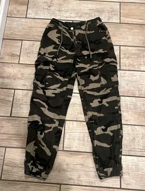 Cargo Army Pants Camouflage Pants High Waist Cargo Pants Track Pants Joggers Harem Pants Leggings thumbnail 2