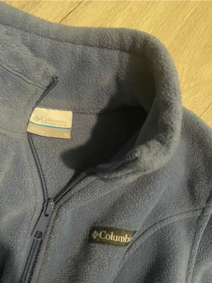 Columbia Light Blue Full-Zip Fleece Jacket thumbnail 2
