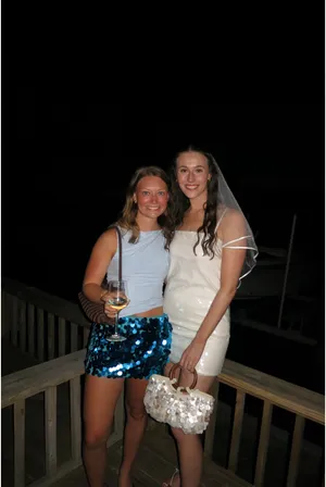 12th Tribe Dress Mini White Sequin thumbnail 4